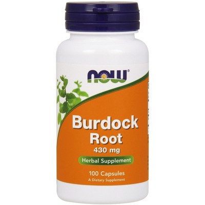 Burdock Root 430mg by Now Foods  -  100 Capsule