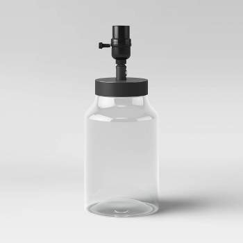 Casual Fillable Small Lamp Base Clear - Threshold™