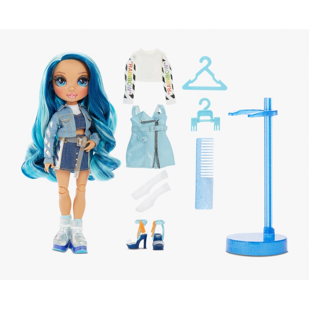 UPC 035051569633 product image for Rainbow High Skyler Bradshaw – Blue Fashion Doll with 2 Outfits | upcitemdb.com