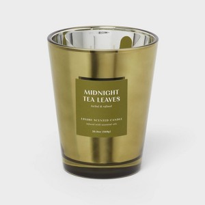 20oz Metallic Jar Candle Midnight Tea Leaves - Threshold™ - 1 of 4