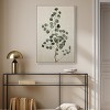 Art Remedy Eucalyptus Embroidery II Minimalistic Botanical and Floral Art Prints Framed - 2 of 4