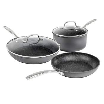 Stone Cookware Ultra Nonstick Pots and Pans with Stone-Derived Coating –  BlessMyBucket