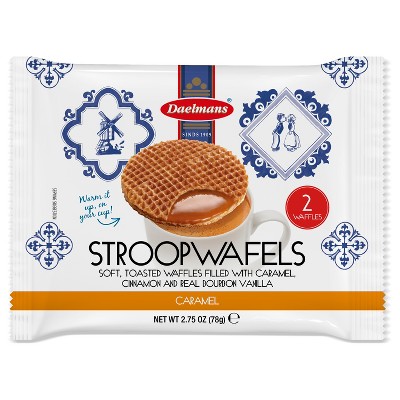 Daelmans Caramel Stroopwafels - 2.75oz/2ct