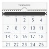 Three-Month Reference Wall Calendar, Contemporary Artwork/Formatting, 12 x 27, White Sheets, 15-Month: Dec 2025 to Feb 2027 - 3 of 4