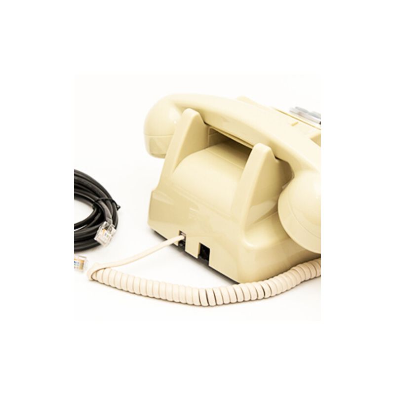 GPO Retro GPO746PBIVR 746 Desktop Push Button Telephone - Ivory, 5 of 7