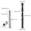 Unique Bargains Straight Flute Tapping Threading Repair Tool Tap and Drill Set - 2 of 3