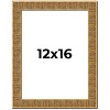 PosterPalooza | Sculpted Black Picture Frame - UV Acrylic, Foam Board Backing, Hanging Hardware - 2 of 4