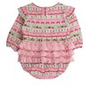 RuffleButts Baby Toddler Girls Long Sleeve Flutter Bubble Romper - 2 of 2