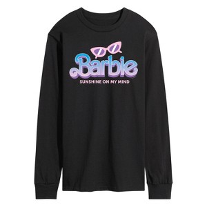 Men's - Barbie - Sunshine on My Mind Long Sleeve Graphic T-Shirt - 1 of 3