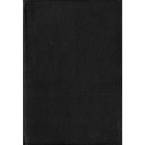 Nrsvue, Holy Bible With Apocrypha, Premium Goatskin Leather, Black ...