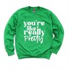 Simply Sage Market You're Like Really Pretty Hearts Sweatshirt - 2 of 4