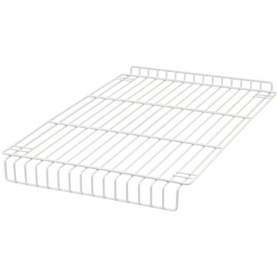 Quantum Storage Systems Partition Store, Flat Shelf, White Finish