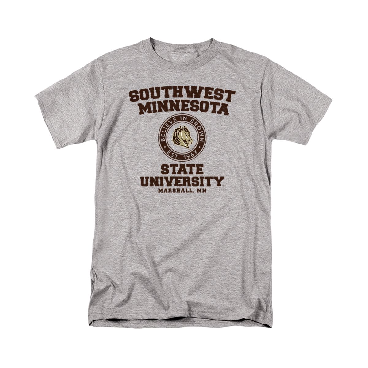 Men's Southwest Minnesota State University Official Circle Logo T-Shirt