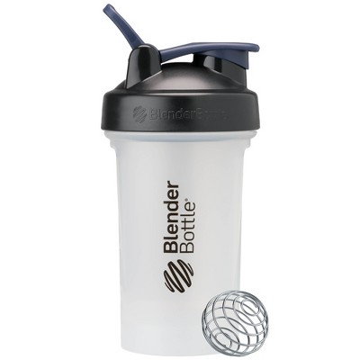 BlenderBottle 20oz Classic V2 Plastic Water Bottle - White