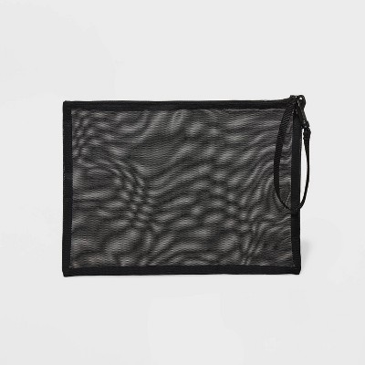 Baggallini On The Go Envelope Case - Medium Pouch Keychain Wallet -  Midnight Blossom : Target