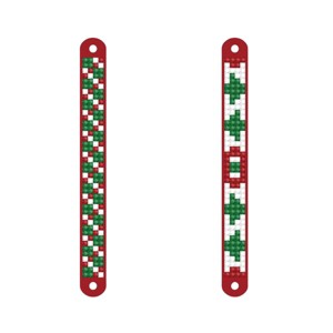 DIAMOND DOTZ BIG DOTZ® Festive Bracelets Diamond Art Kit - 1 of 4