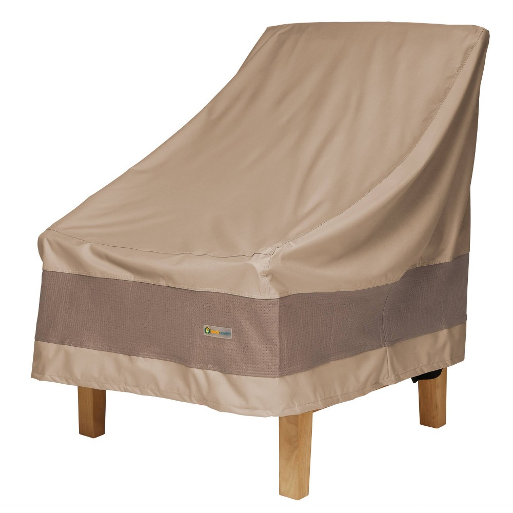 Photos - Furniture Cover Duck Covers 32" Tan Elegant Waterproof Patio Chair Cover