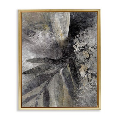 Stupell Industries Grey Abstract Botanical, 25" x 31"