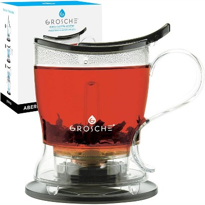 Grosche Monaco Glass Teapot With Glass Tea Infuser, 42 Fl Oz. Capacity :  Target