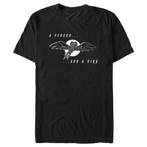 Men's Rick And Morty A Person and a Bird T-Shirt - 1 of 4
