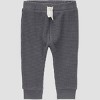 Carter's Just One You® Baby Boys' 4pc Lion Top & Bottom Set - Gray/Brown - 3 of 4