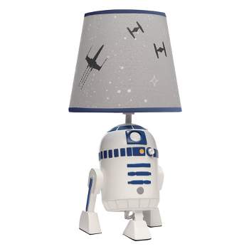 Lambs & Ivy Star Wars Classic - The Child/Baby Yoda Lamp with Shade (Includes LED Light Bulb)