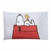 Lambs & Ivy 4pc Snoopy Love Toddler Bedding Set - Gray/Red/White - 3 of 4