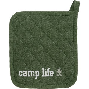 Pavilion Gift Company - Camp Life - 8 " x 9" Pot Holder - Kitchen Textiles - 1 of 4