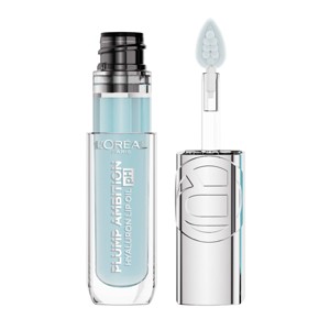 L'Oreal Paris Plump Ambition Hyaluron pH Lip Oil Plumping Lip Gloss - 0.16 fl oz - 1 of 4