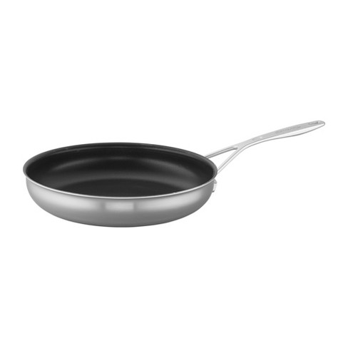 Industry 5-Ply 11-inch Stainless Steel Fry Pan - Creative Kitchen