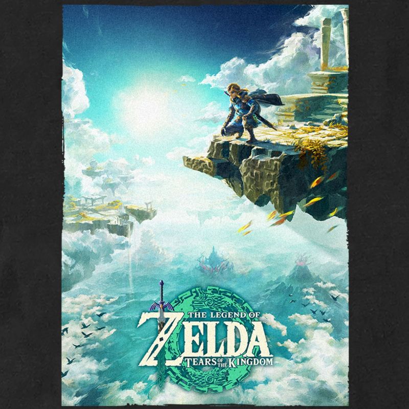 Men's Nintendo The Legend of Zelda: Tears of the Kingdom Game Poster T-Shirt, 2 of 6