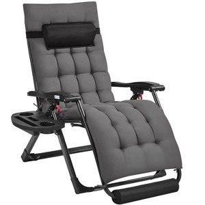 Yaheetech 26in Zero Gravity Recliner with Cotton-padded Mattress - 1 of 4