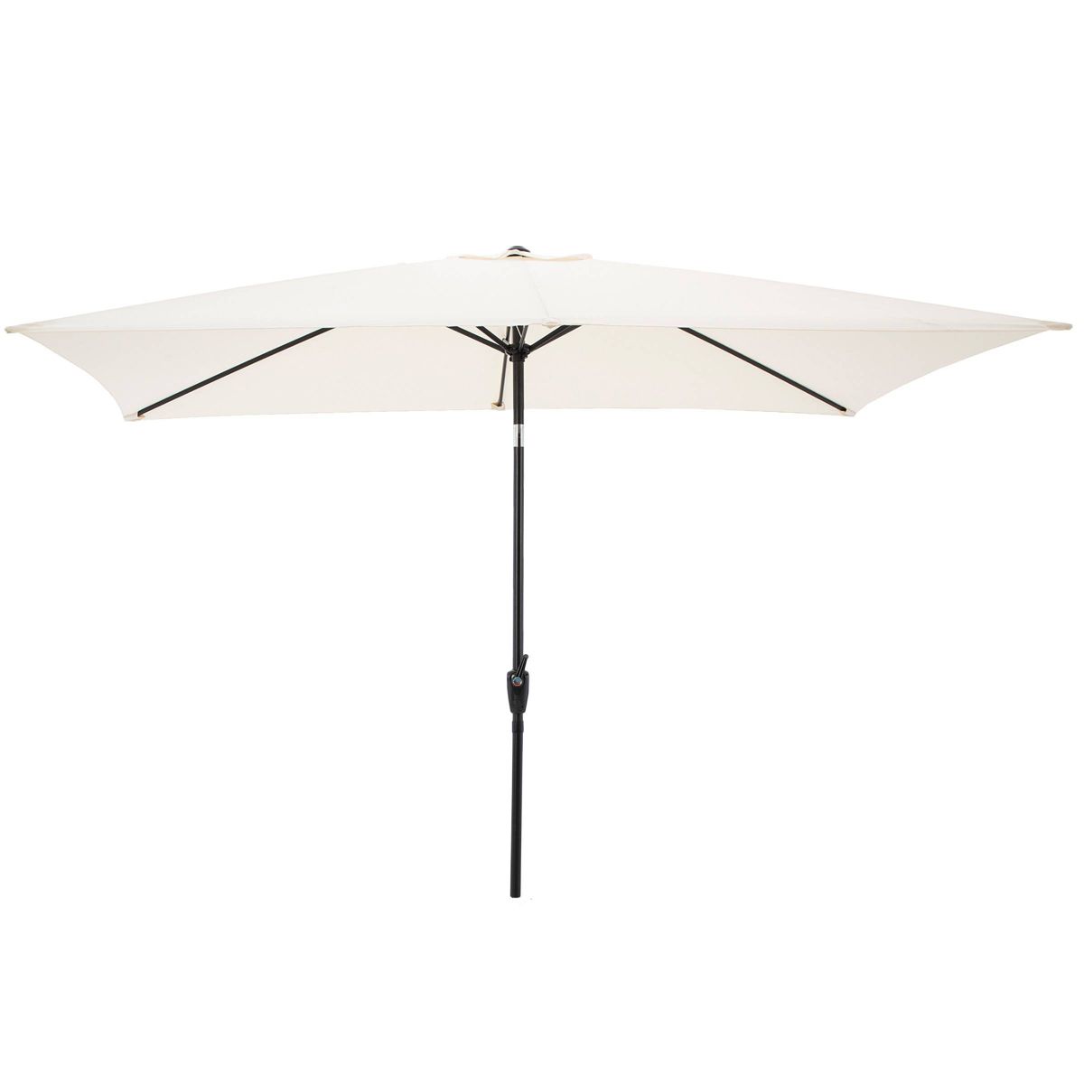 Alaterre Furniture 6pc Outdoor Patio Dining Set, Weston Table with 10' Rectangular Umbrella - thumbnail 8
