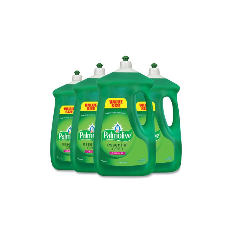 Palmolive Dishwashing Liquid, Original Scent, Green, 90 oz Bottle, 4/Carton, 1 of 5