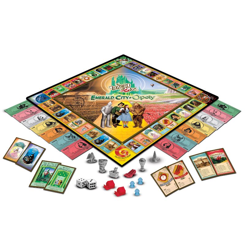 MasterPieces Opoly Family Board Games - The Wizard of Oz Emerald City Opoly, 3 of 7