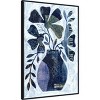 Amanti Art Indigo Blue Still Life No 2 by Susan Black Framed Canvas Wall Art - 2 of 4