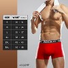 Rocky Men's Boxer Briefs 3", 2 PACK, 4-Way High Performance Pouch Underwear, Tagless - 4 of 4