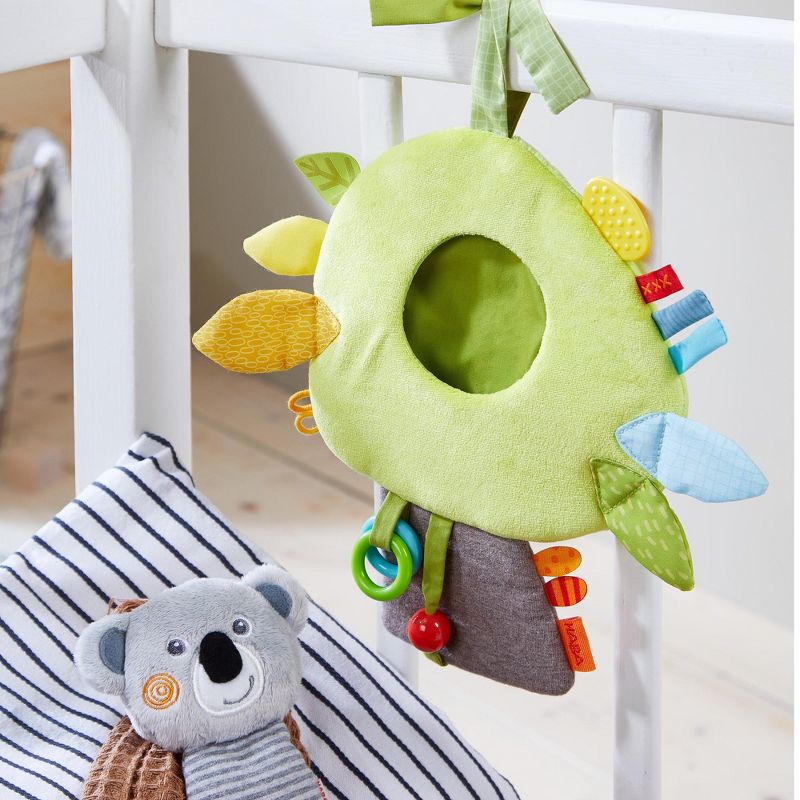 HABA Koala Discovery Cushion Hanging Crib Toy with Play Elements (Machine Washable), 5 of 7