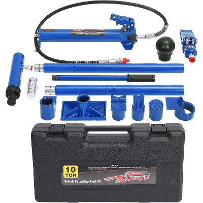GOCAPTAIN Porta Power Kit, Portable Hydraulic Jack with 4.6ft Oil Hose, Auto Body Frame Repair Kit with Storage Case