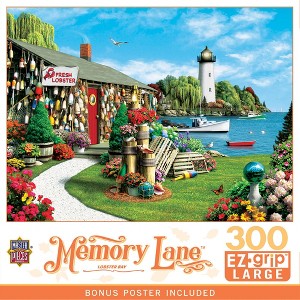 MasterPieces 300 Piece EZ Grip Jigsaw Puzzle - Lobster Bay - 18"x24" - 1 of 4