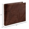 Generic Men's RFID Traveler Crunch Wallet with Interior Zipper - 2 of 4
