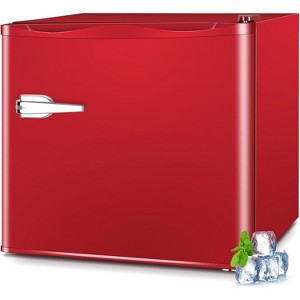 R.W.FLAME 1.2 Cu.Ft Compact Upright Freezer, Single-Door Mini Freezer with Removable Shelves, Freestanding Freezer for Home, Dorm, Apartment - 1 of 4