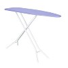 Seymour Home Products 4 Leg Mesh Top Ironing Boad Forever Blue: Full Size Adjustable Steel Frame, Foldaway Design - 2 of 4