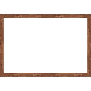 Amanti Art Fresco Dark Walnut Framed Dry Erase Magnetic Board - 1 of 4