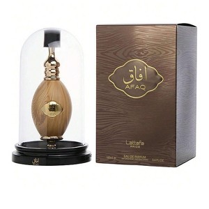 Lattafa Pride Afaq Gold By Lattafa Unisex Jasmine, Tuberose, Pear, Cassis, Sandalwood  Eau De Parfum Spray 3.4 Oz - 1 of 1