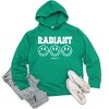 Simply Sage Market S.W.Smiley Radiant Groovy Outline Hoodie - XL - Grass - 2 of 3