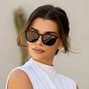 WMP Eyewear Metal Temple Round Polarized Sunglasses - 3 of 4