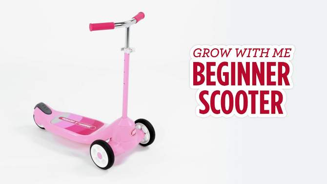 Radio Flyer Grow With Me Beginner Kids' Kick Scooter, 2 of 13, play video