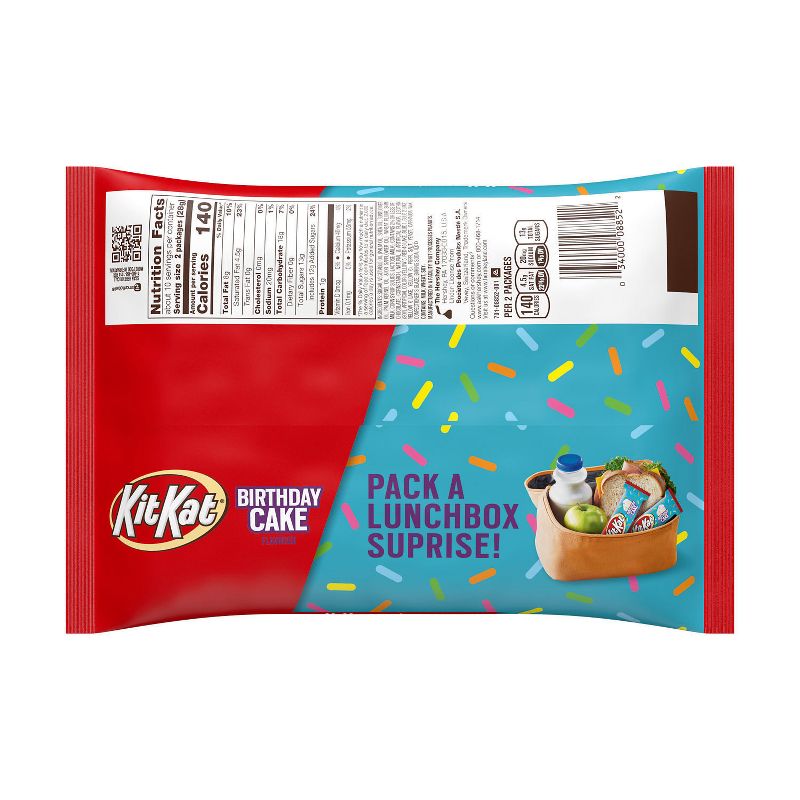 Kit Kat Birthday Cake Snack Size Candy - 10.29oz, 2 of 4
