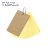 Unique Bargains Memory Learning Office Blank Index Cards with Ring 500 Pcs - 3 of 4